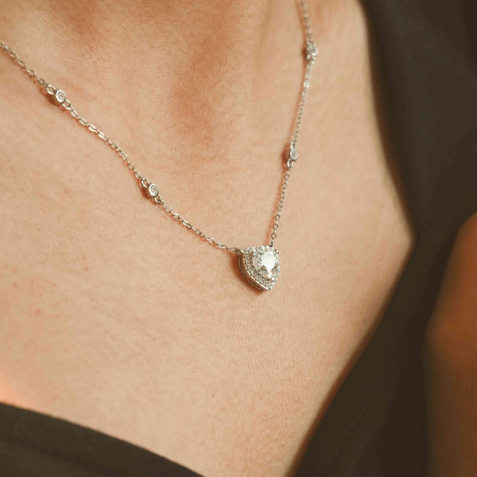 CelesteAstra-Bolg-Moissanite Necklace