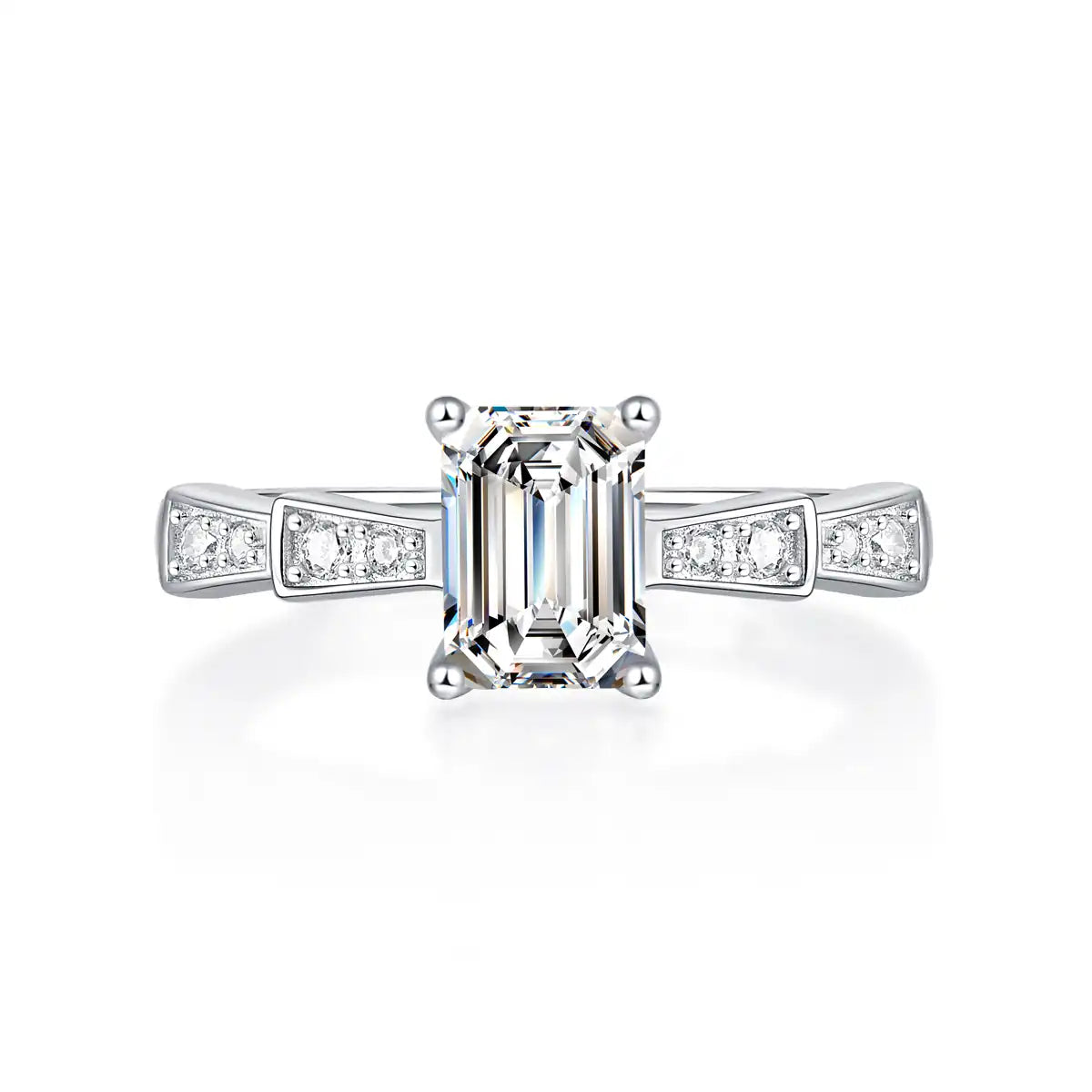 Castle-Moissanite-Sterling-Silver-Ring-R45