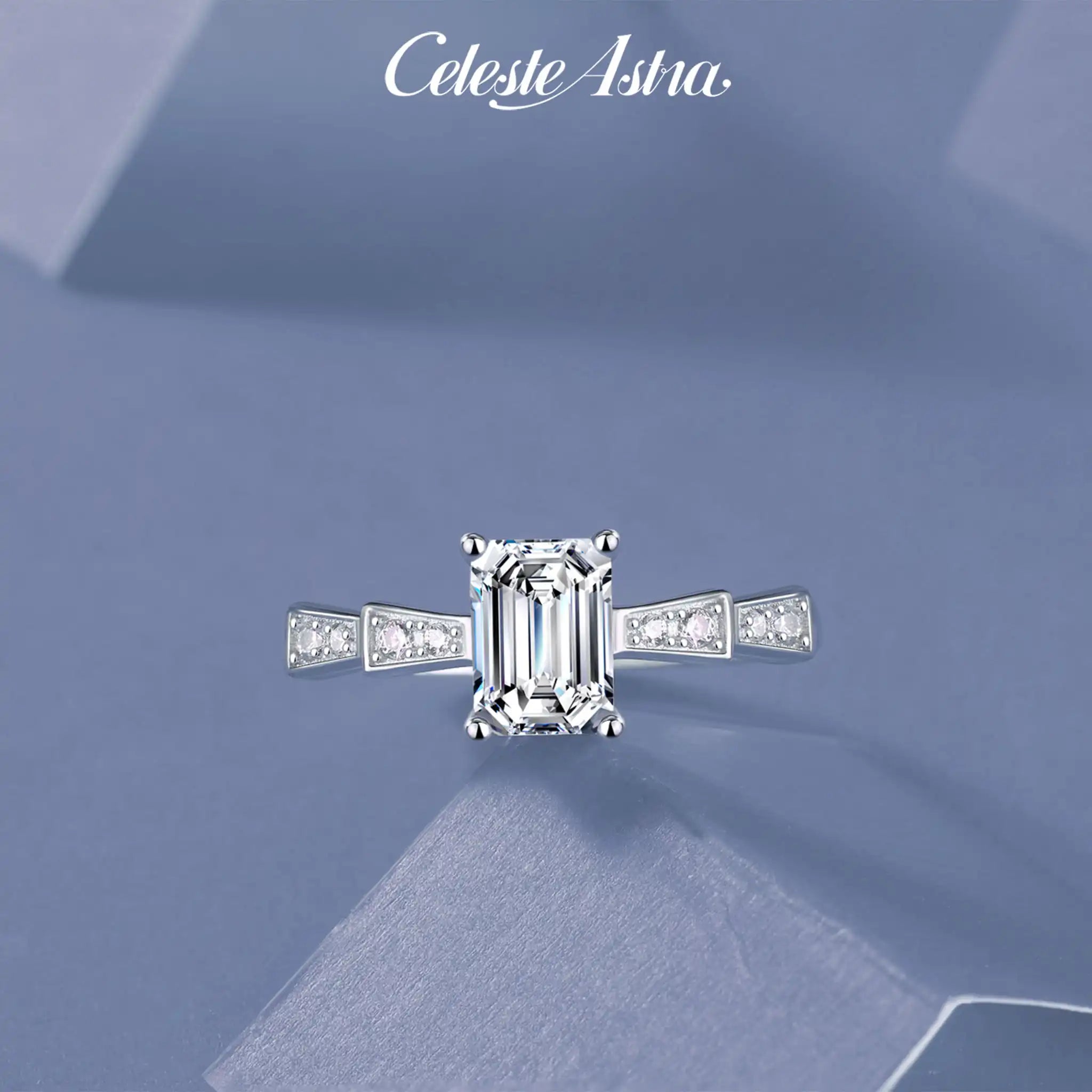 Castle-Moissanite-Sterling-Silver-Ring-R45