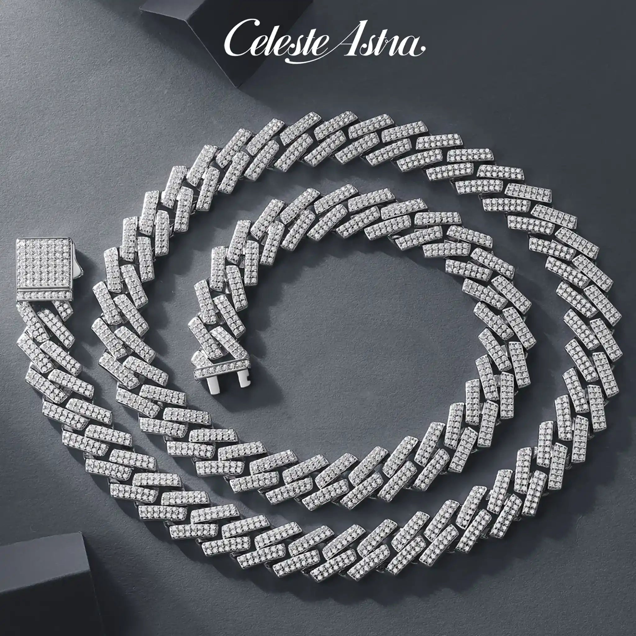 CubanLink-Moissanite-Sterling-Silver-Cuban-Necklace-N13