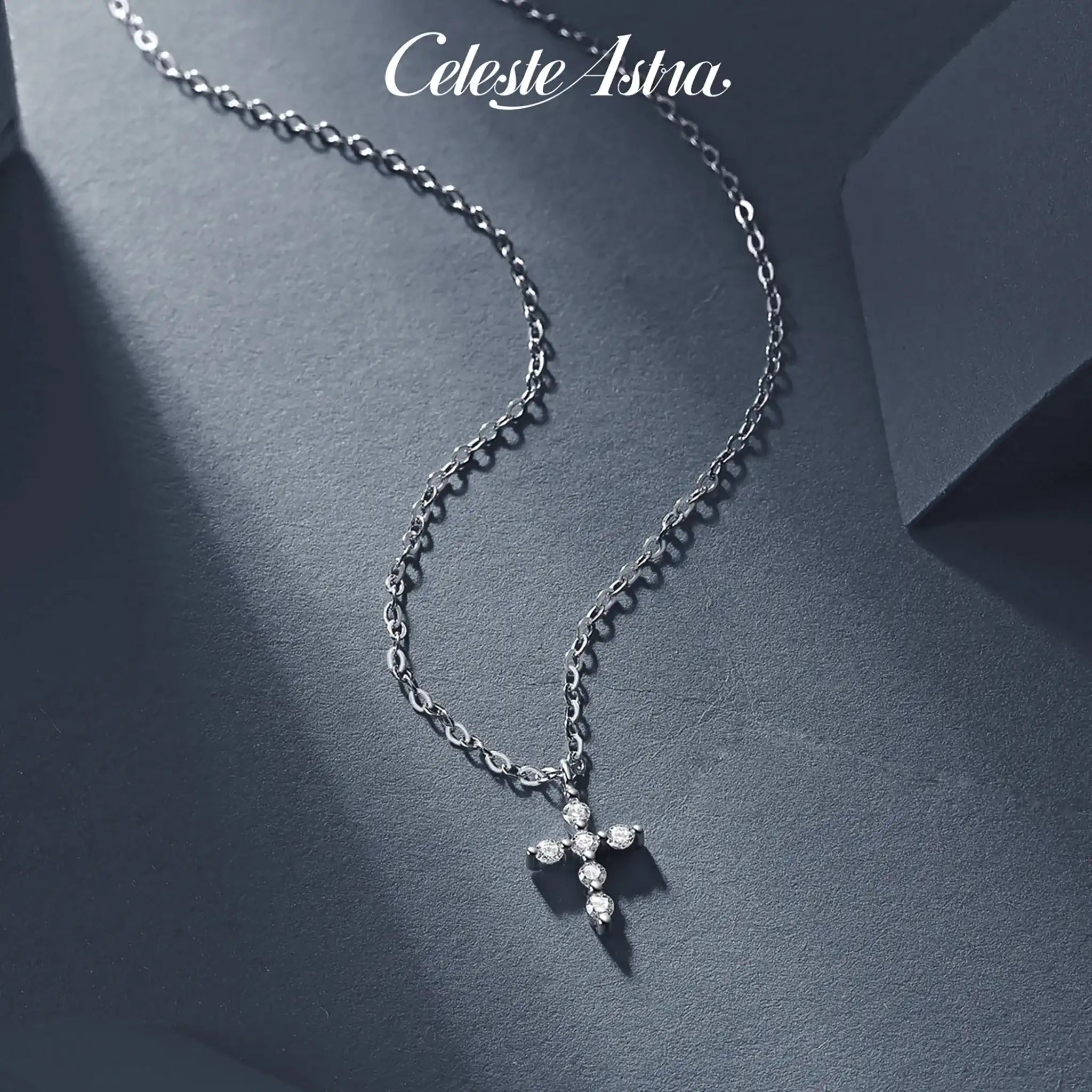 Eternal-Cross-Moissanite-Sterling-Silver-Necklace-N1