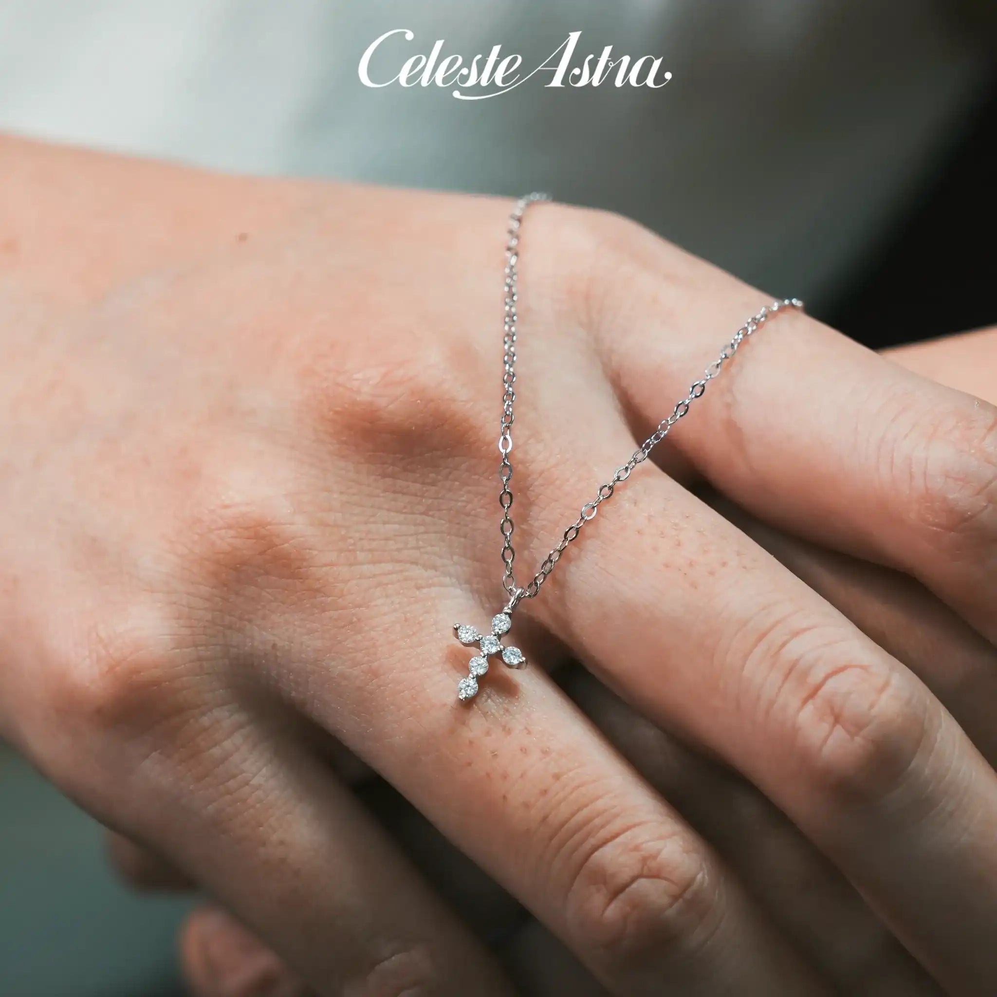 Eternal-Cross-Moissanite-Sterling-Silver-Necklace-N1