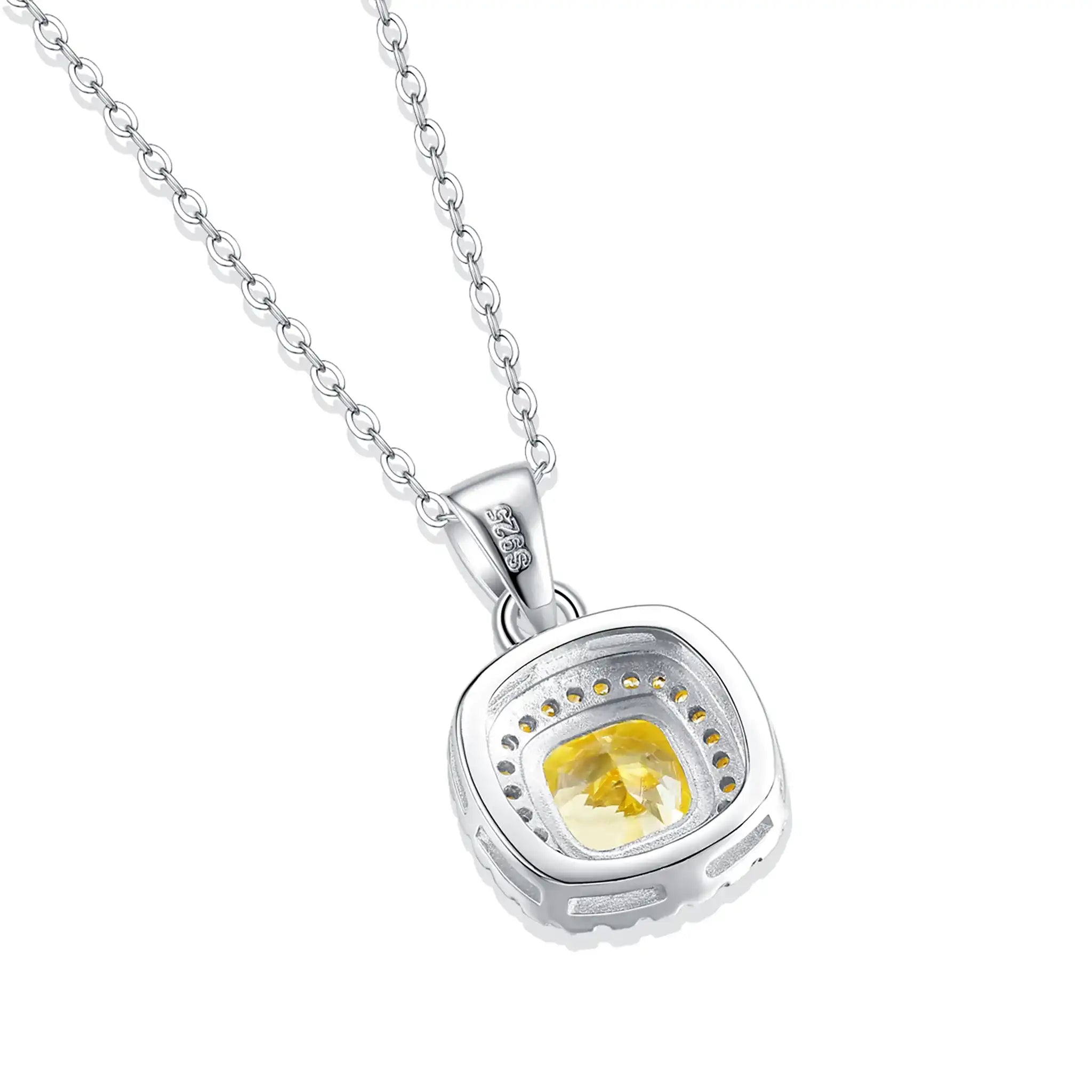 Eternal-Memory-Yellow-Zirconia-Sterling-Silver-Necklace-N10