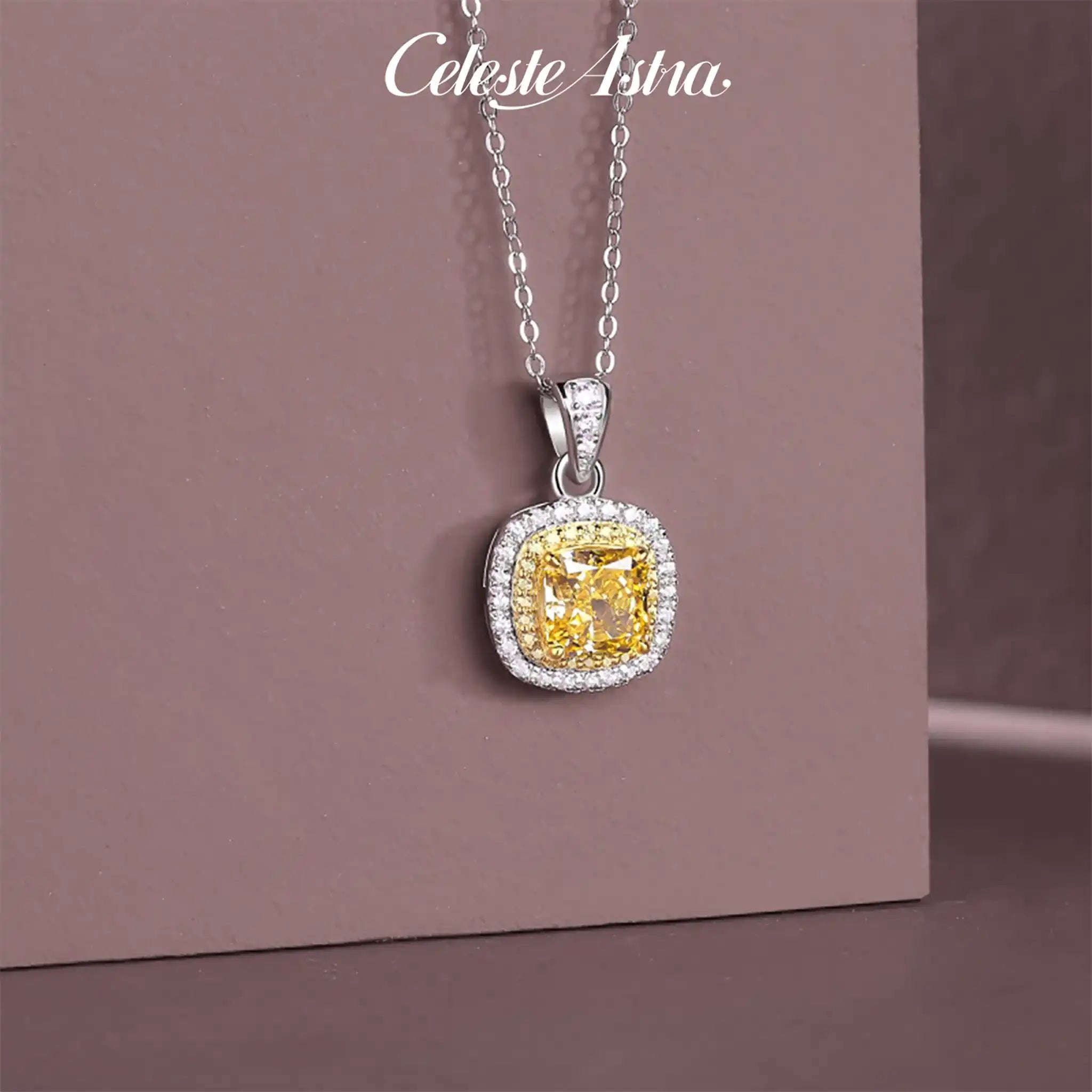Eternal-Memory-Yellow-Zirconia-Sterling-Silver-Necklace-N10