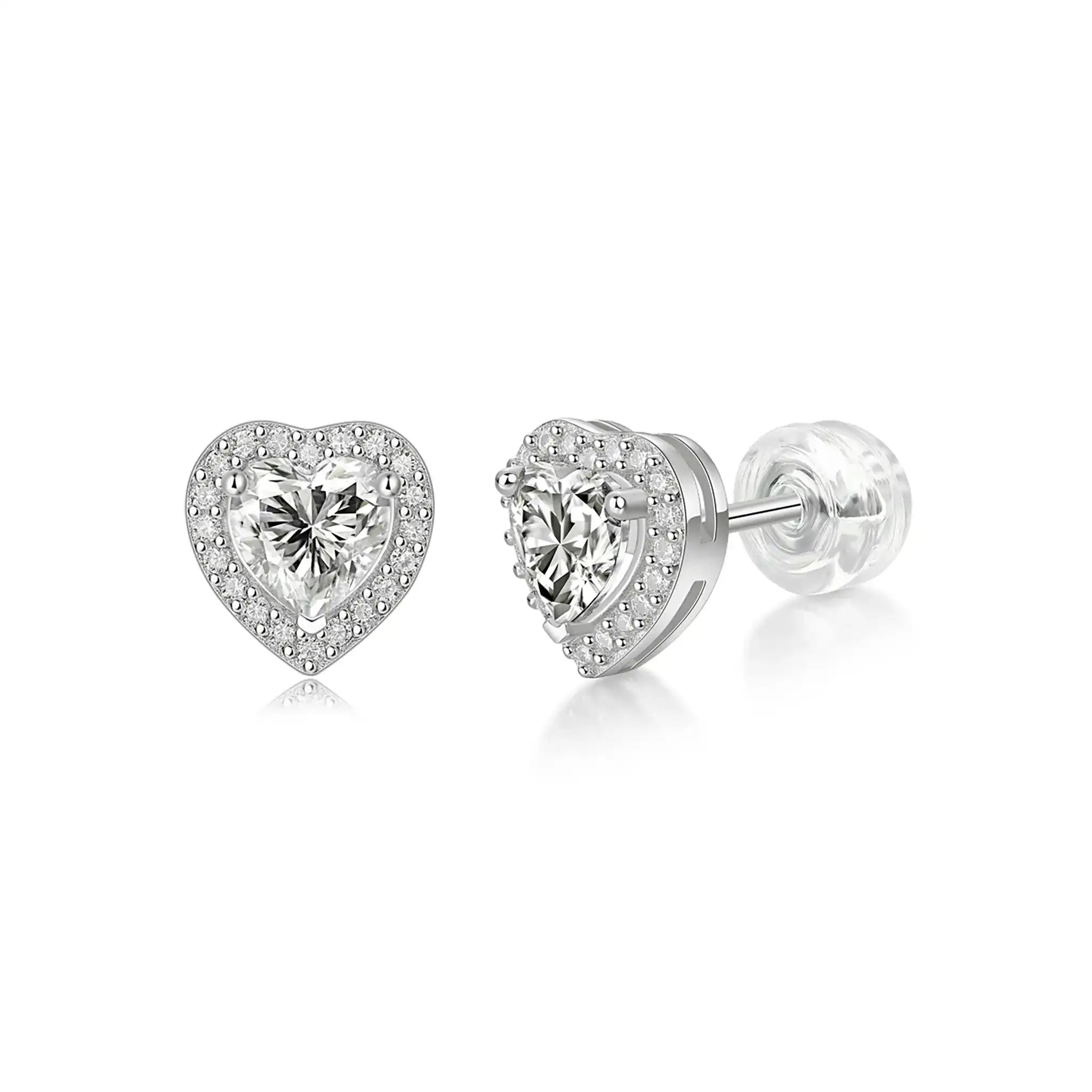 Heart-Beat-Moissanite-Sterling-Silver-Earrings-E9