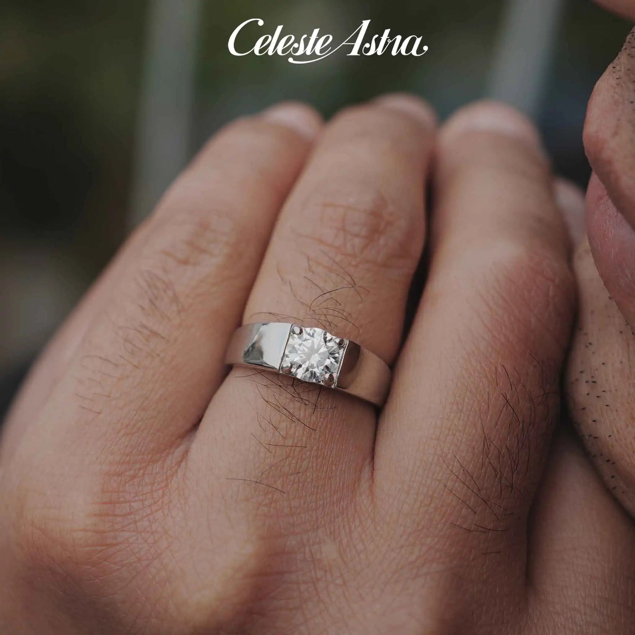 King-Moissanite-Sterling-Silver-Men's-Ring-R13