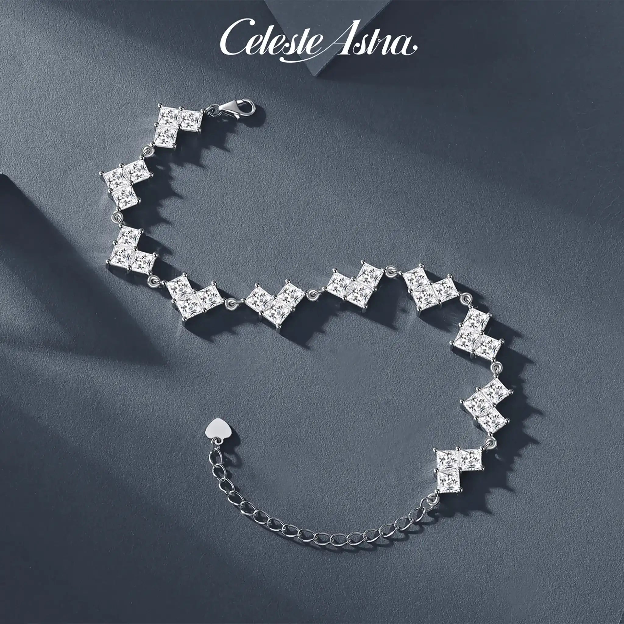Love's-Journey-Moissanite-Sterling-Silver-Bracelet-B2