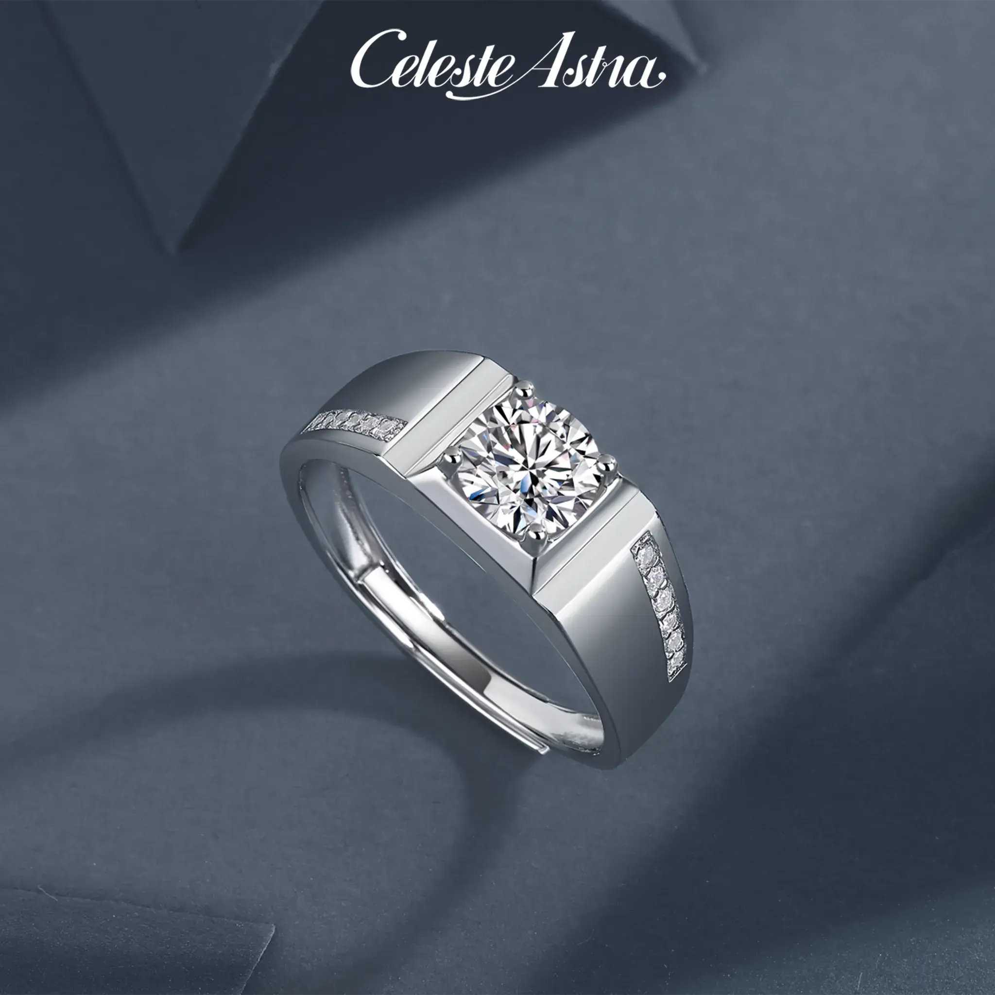 Aliya-Moissanite-Sterling-Silver-Men's-Ring-R30