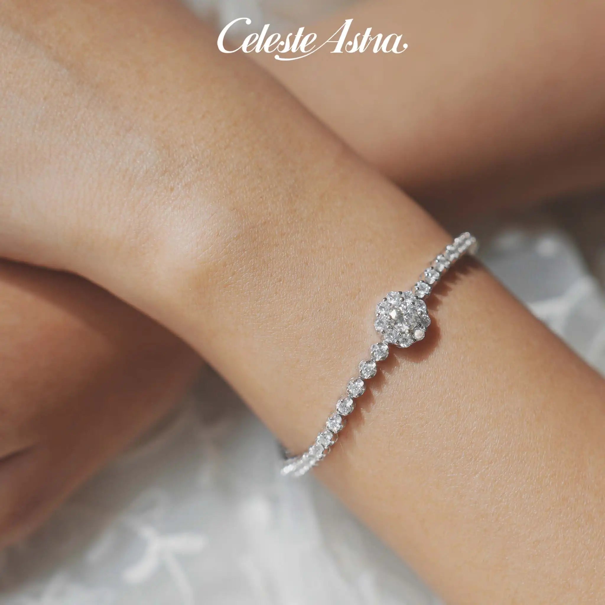 Moonlight-Moissanite-Sterling-Silver-Bracelet-B8