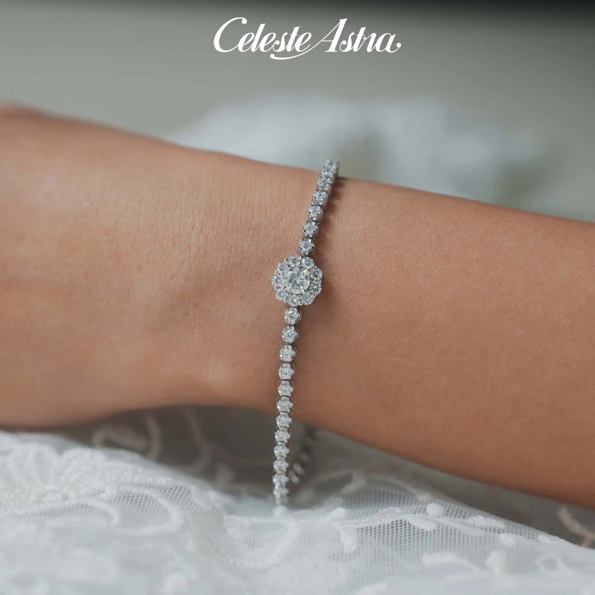 Moonlight-Moissanite-Sterling-Silver-Bracelet-B8