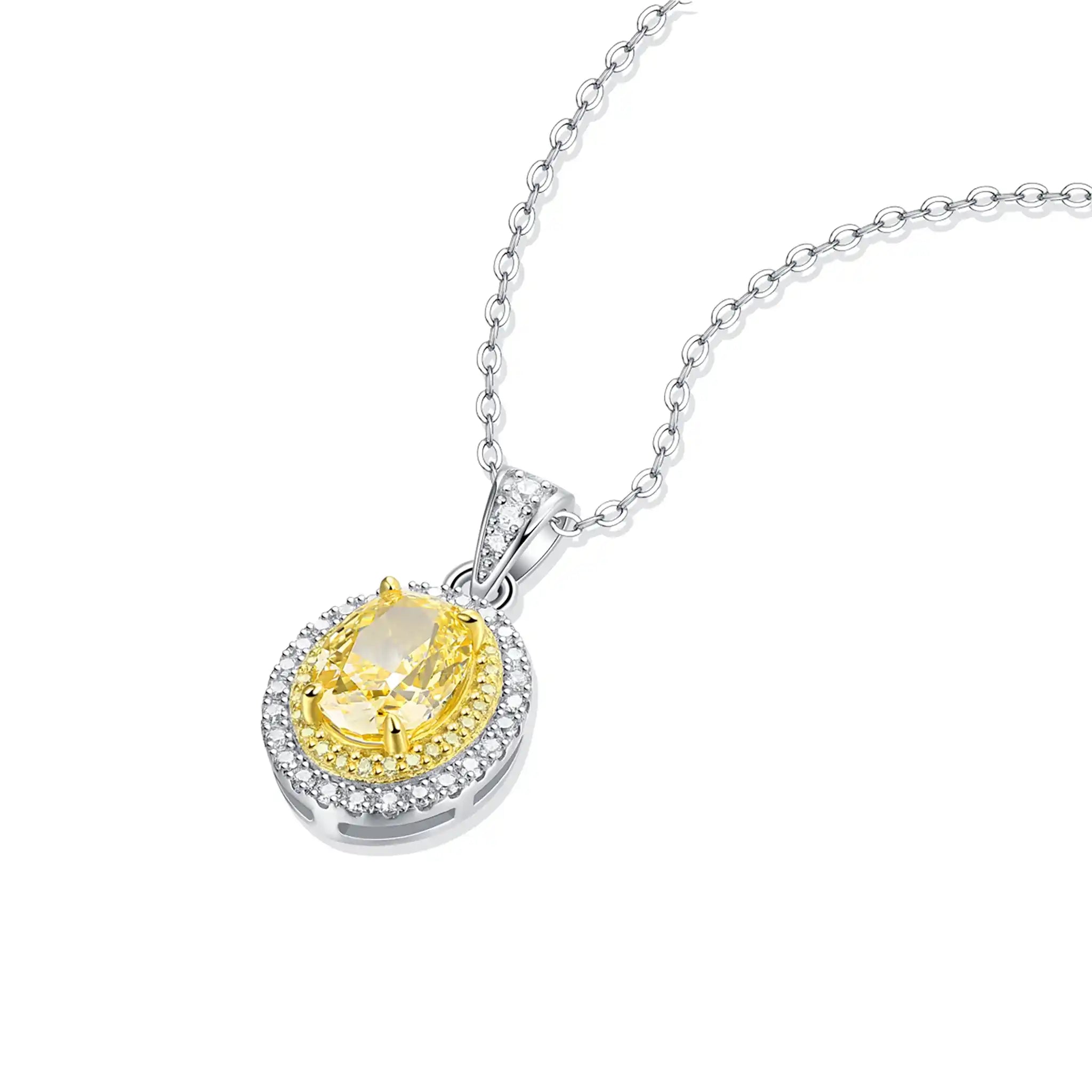 Olivia-Yellow-Zirconia-Sterling-Silver-Necklace-N11