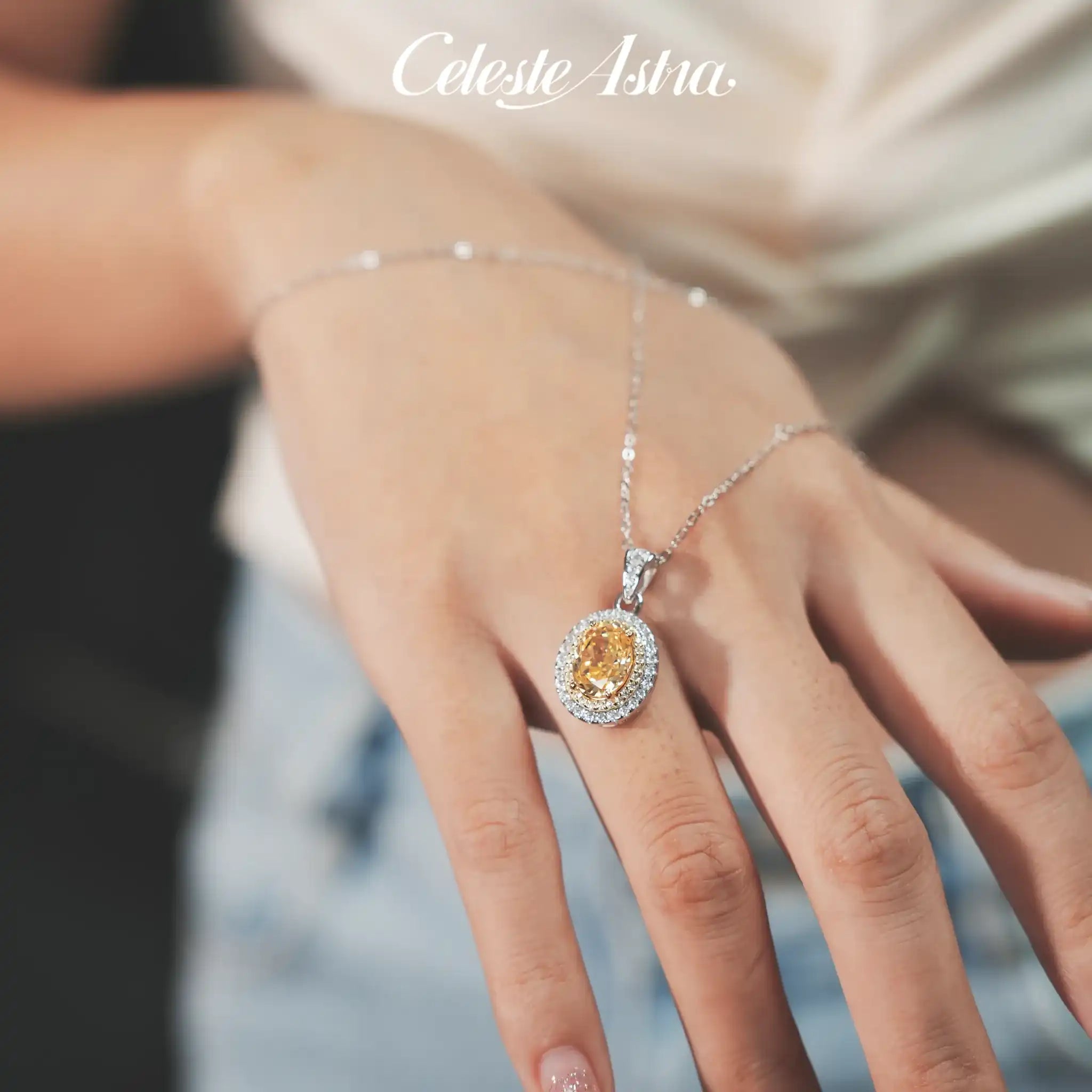 Olivia-Yellow-Zirconia-Sterling-Silver-Necklace-N11