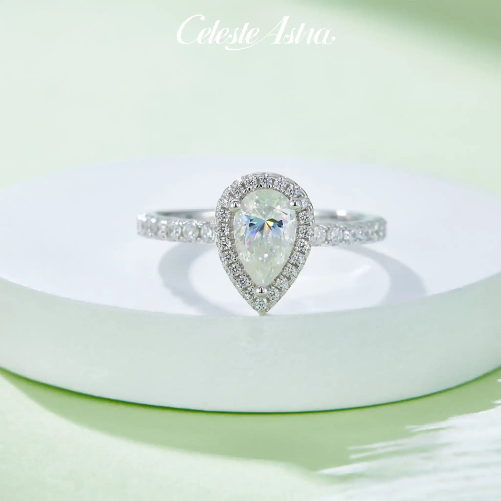 Pear-Moissanite-Sterling-Silver-Ring-R39
