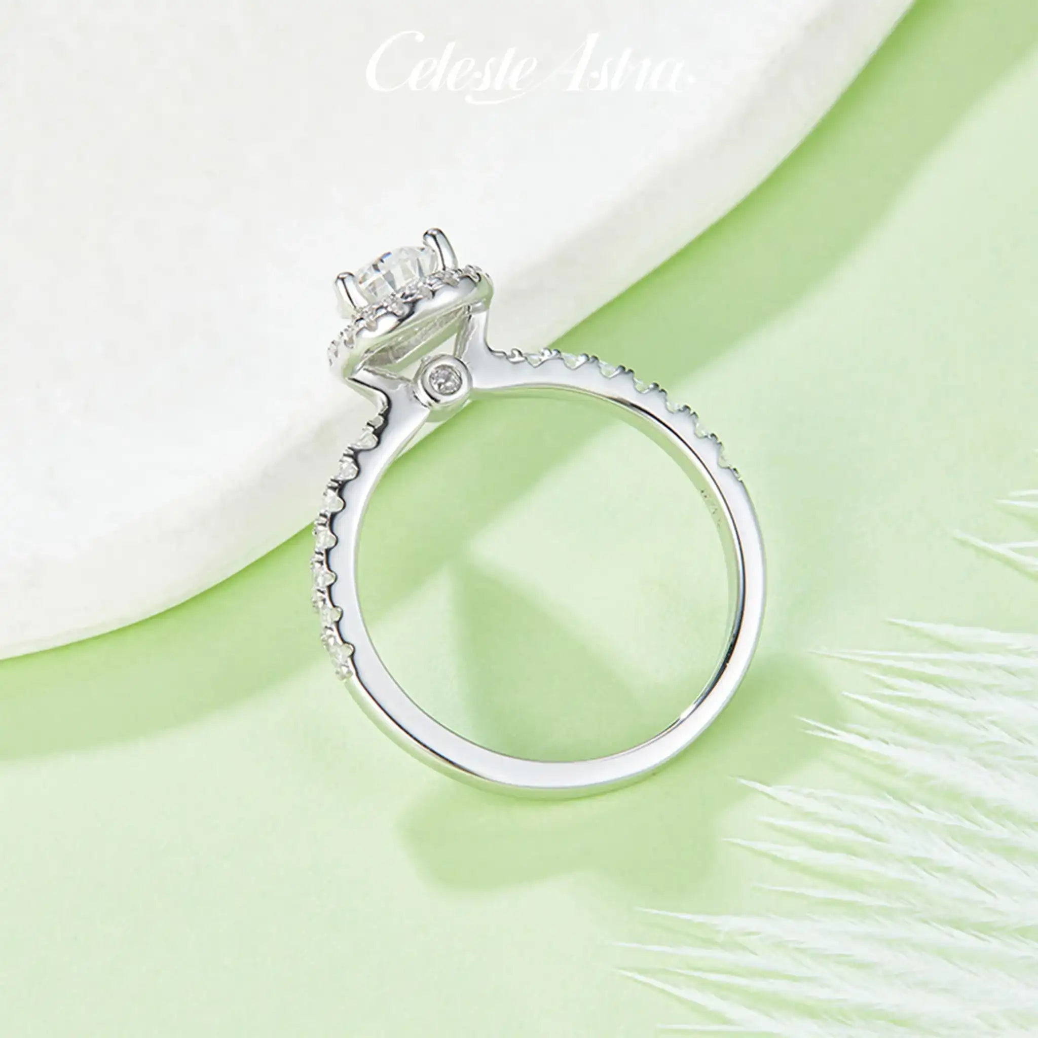 Pear-Moissanite-Sterling-Silver-Ring-R39