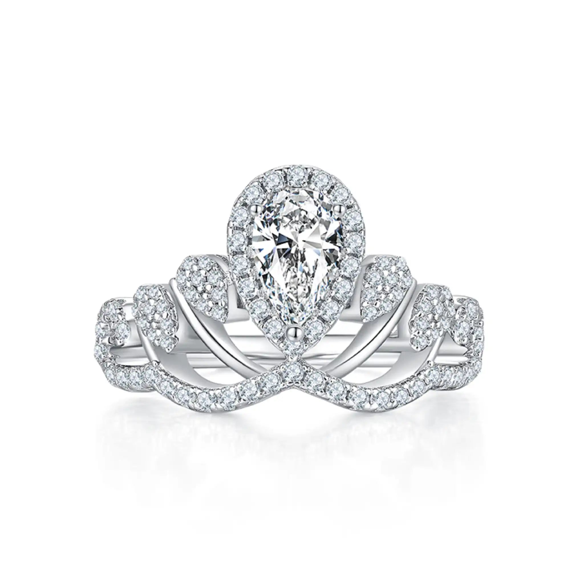 Queen-Moissanite-Sterling-Silver-Ring-R38