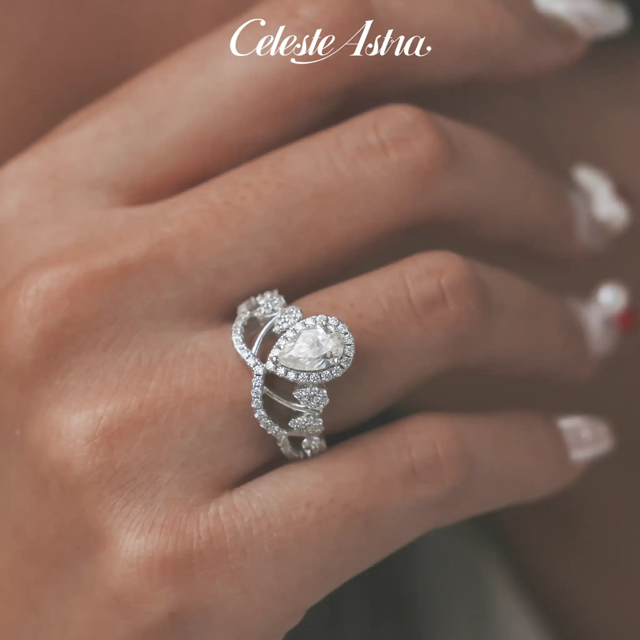 Queen-Moissanite-Sterling-Silver-Ring-R38