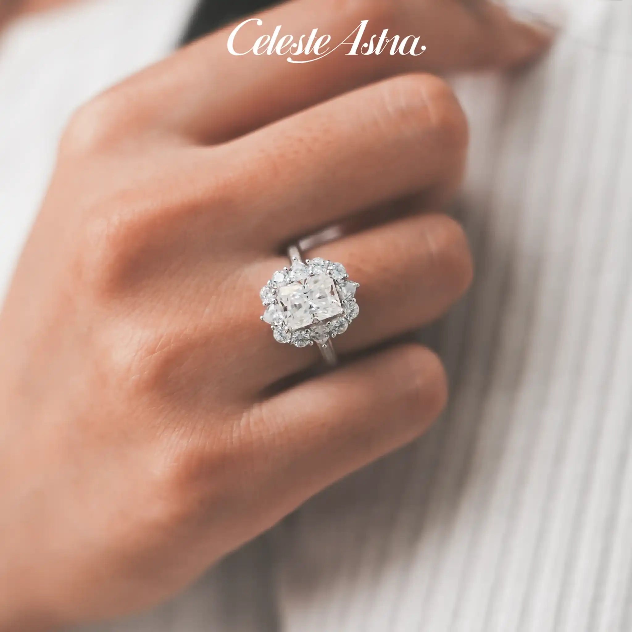 Radiant-Moissanite-Sterling-Silver-Ring-R41