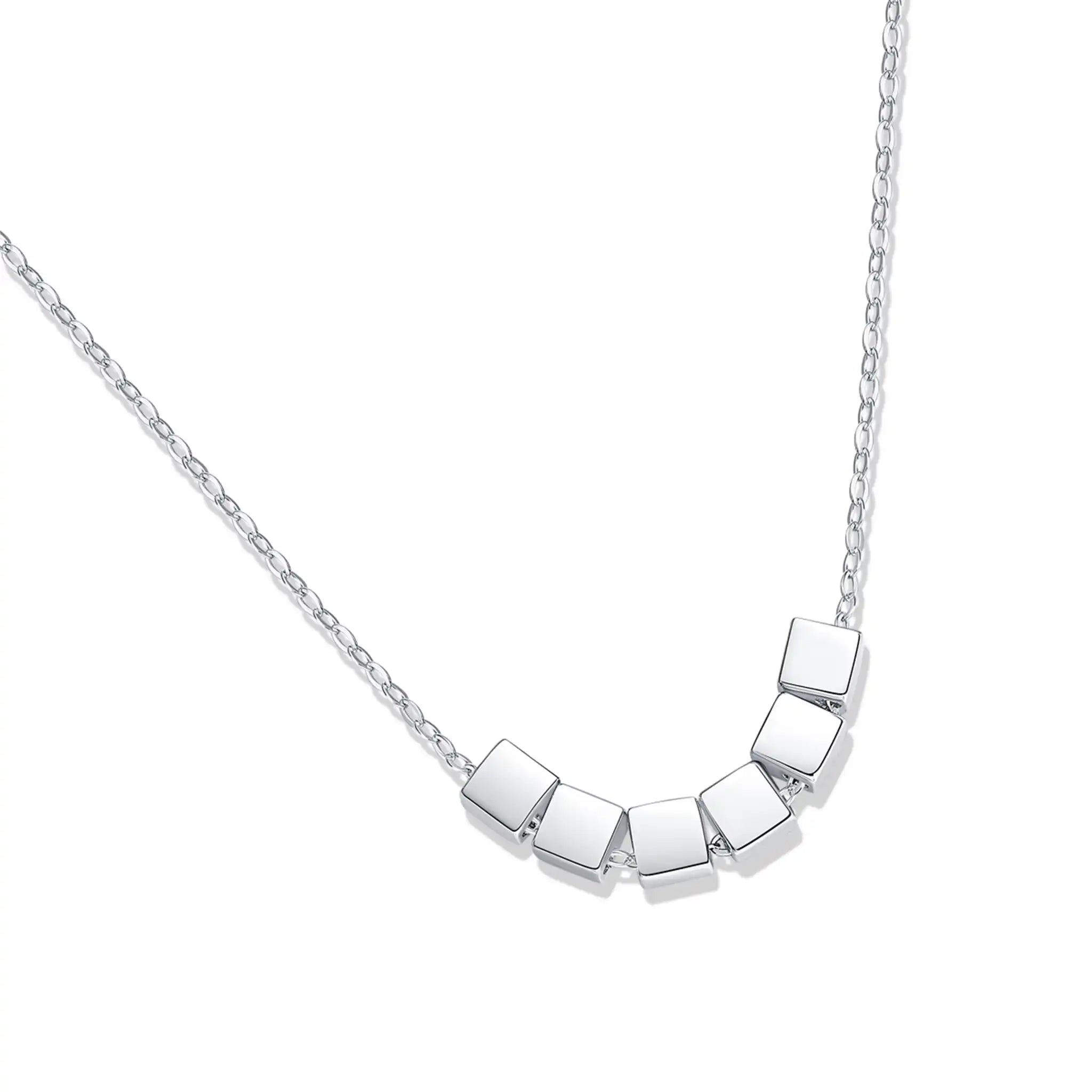 Secret Love-Moissanite Sterling Silver Necklace-N38