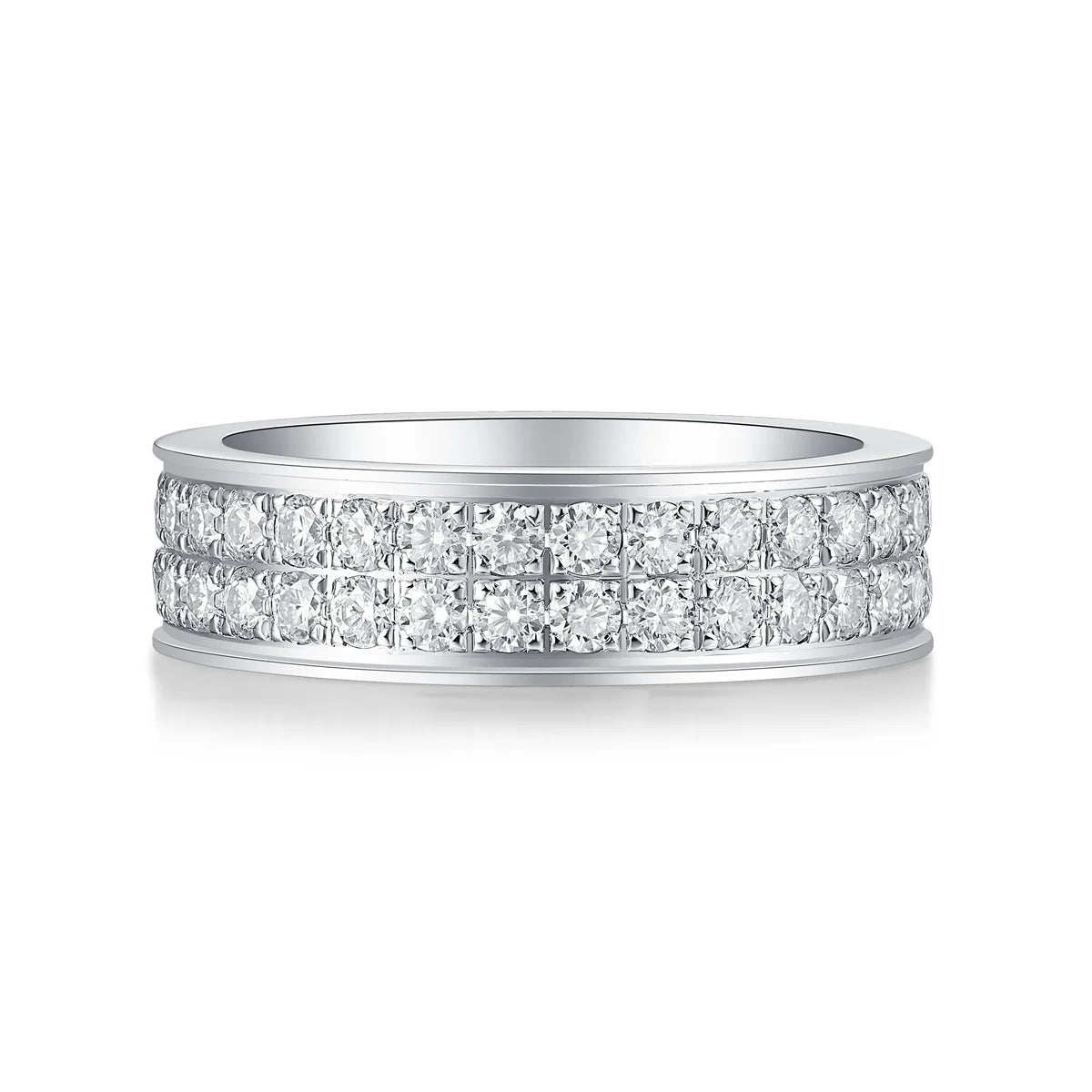 Spectrum-Moissanite-Sterling-Silver-Men's-Ring-1