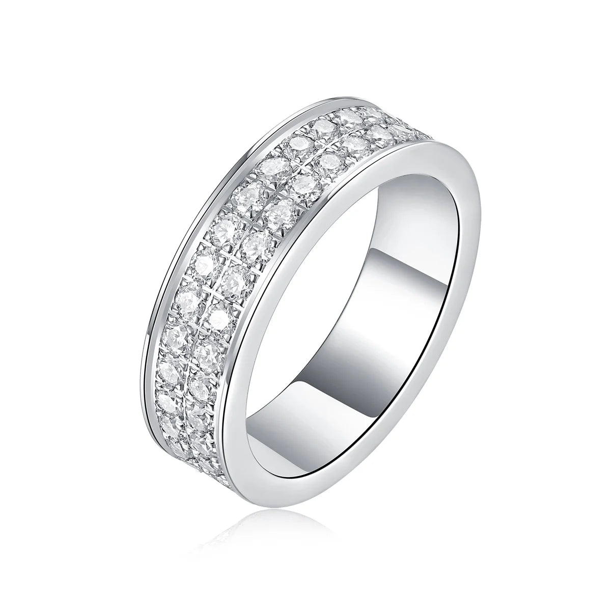 Spectrum-Moissanite-Sterling-Silver-Men's-Ring-1