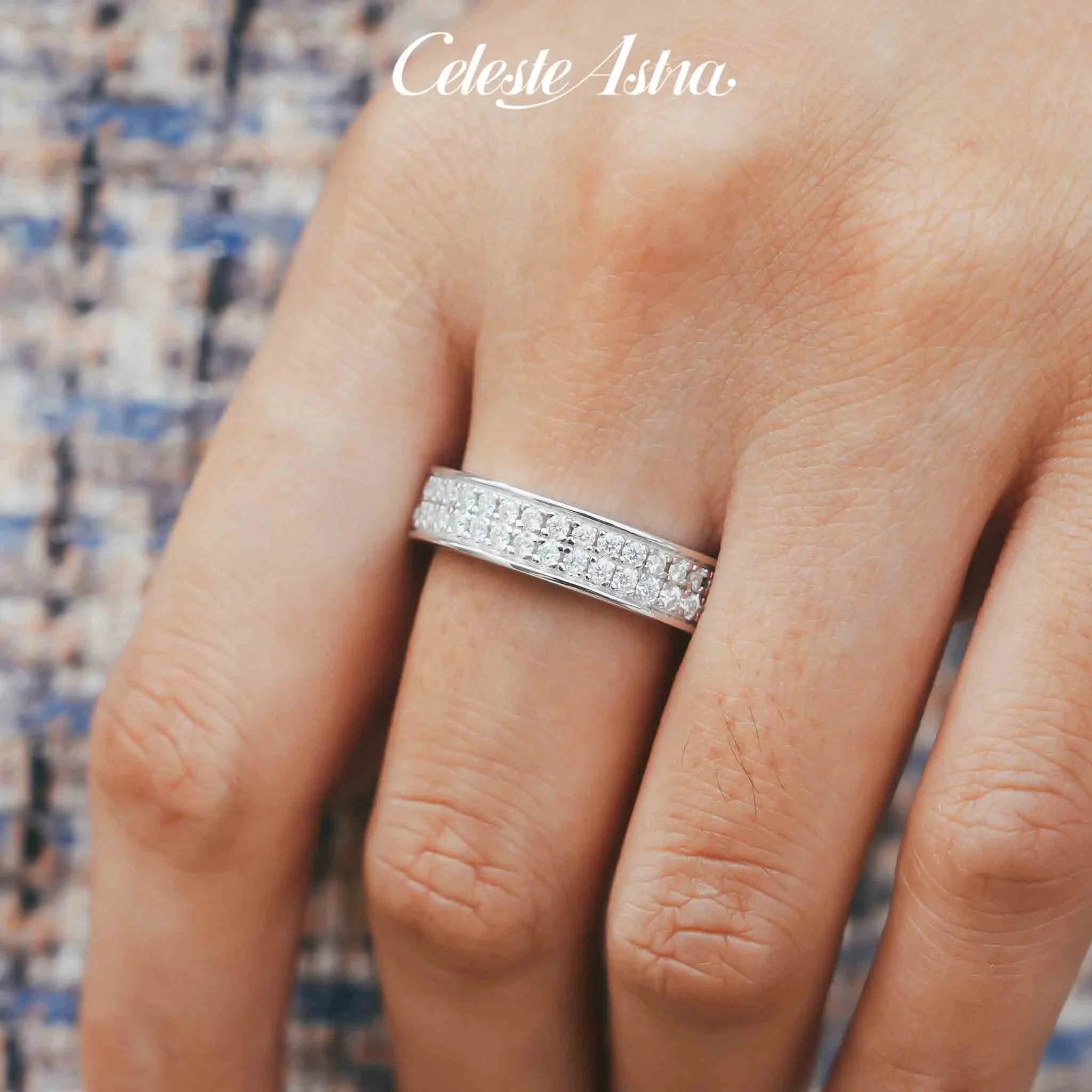 Spectrum-Moissanite-Sterling-Silver-Men's-Ring-1