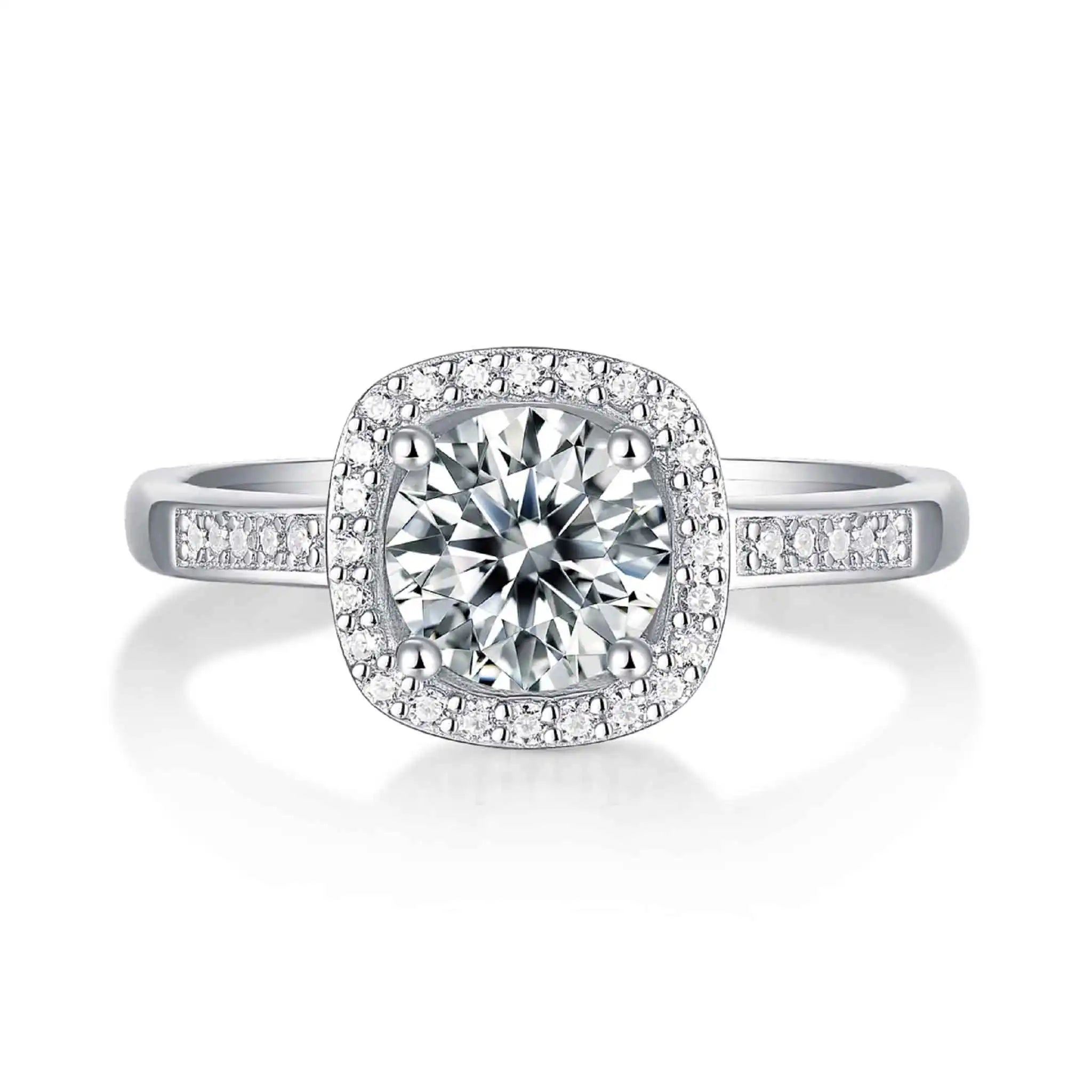 Square-Halo-Moissanite-Sterling-Silver-Ring-R19