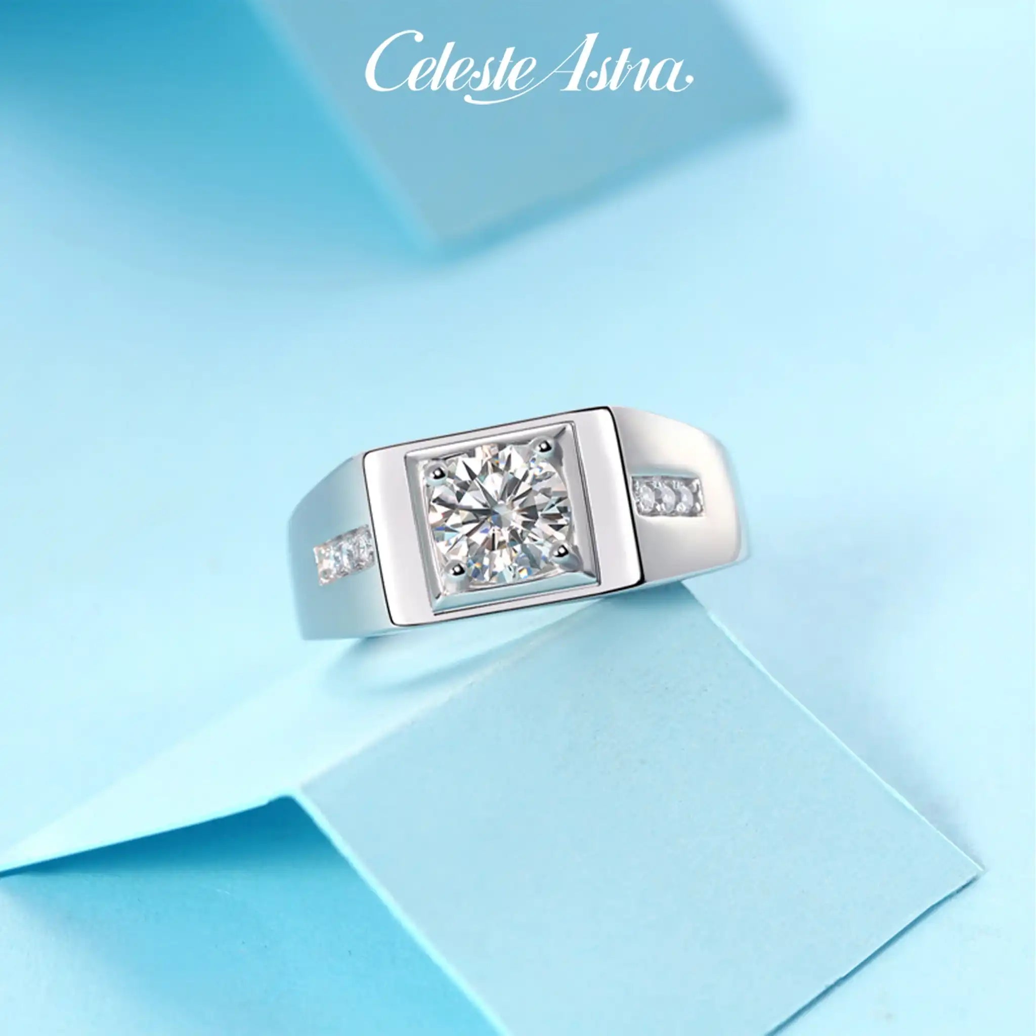 Stellar-Knight-Moissanite-Sterling-Silver-Men's -Ring-R14
