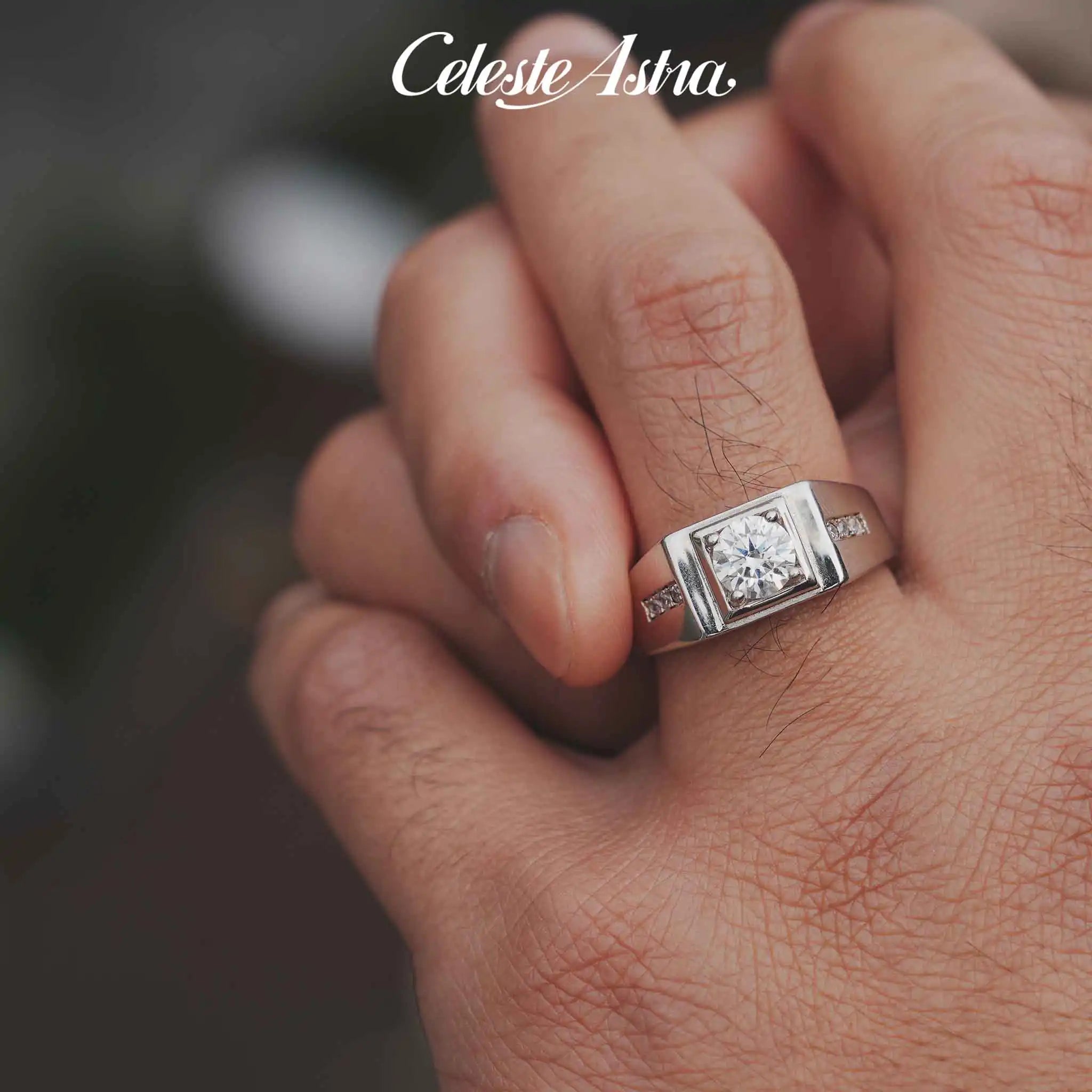 Stellar-Knight-Moissanite-Sterling-Silver-Men's -Ring-R14