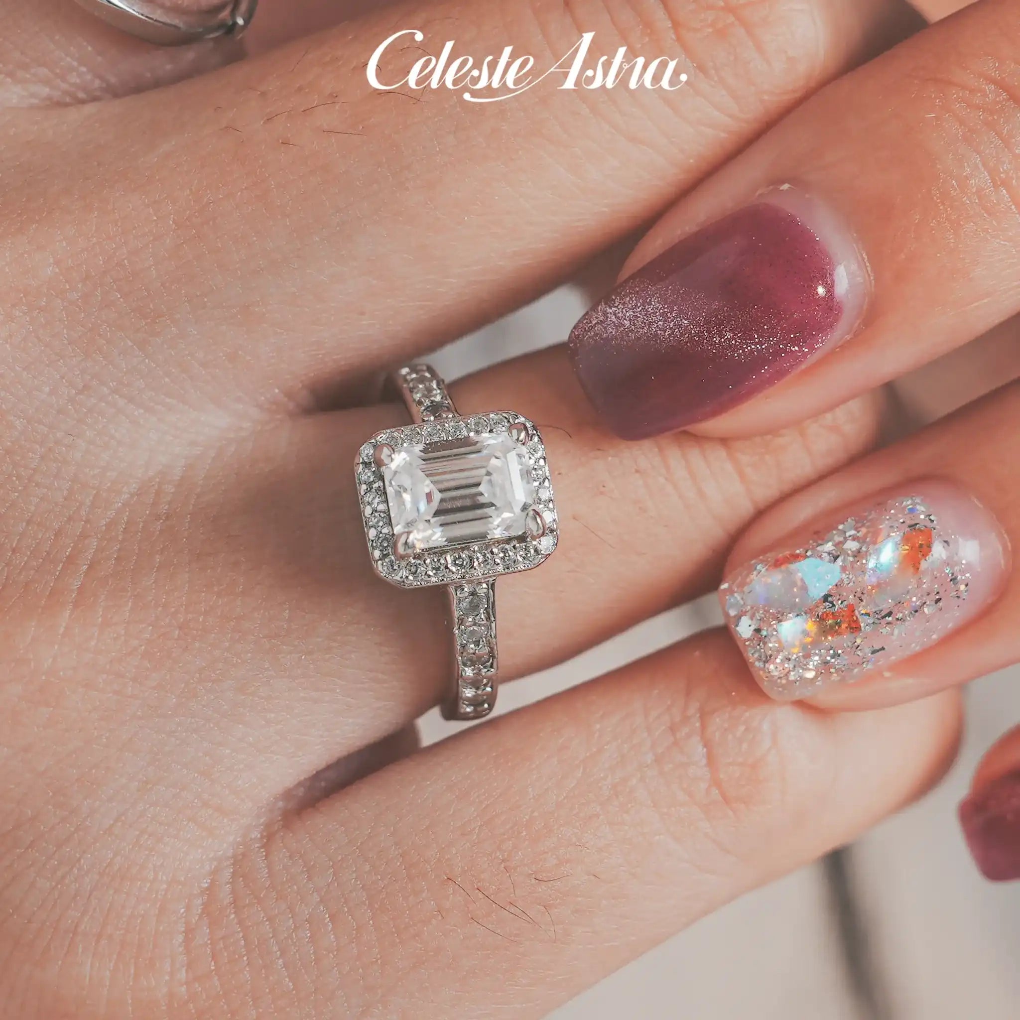 Sugar-Moissanite-Sterling-Silver-Ring-R33