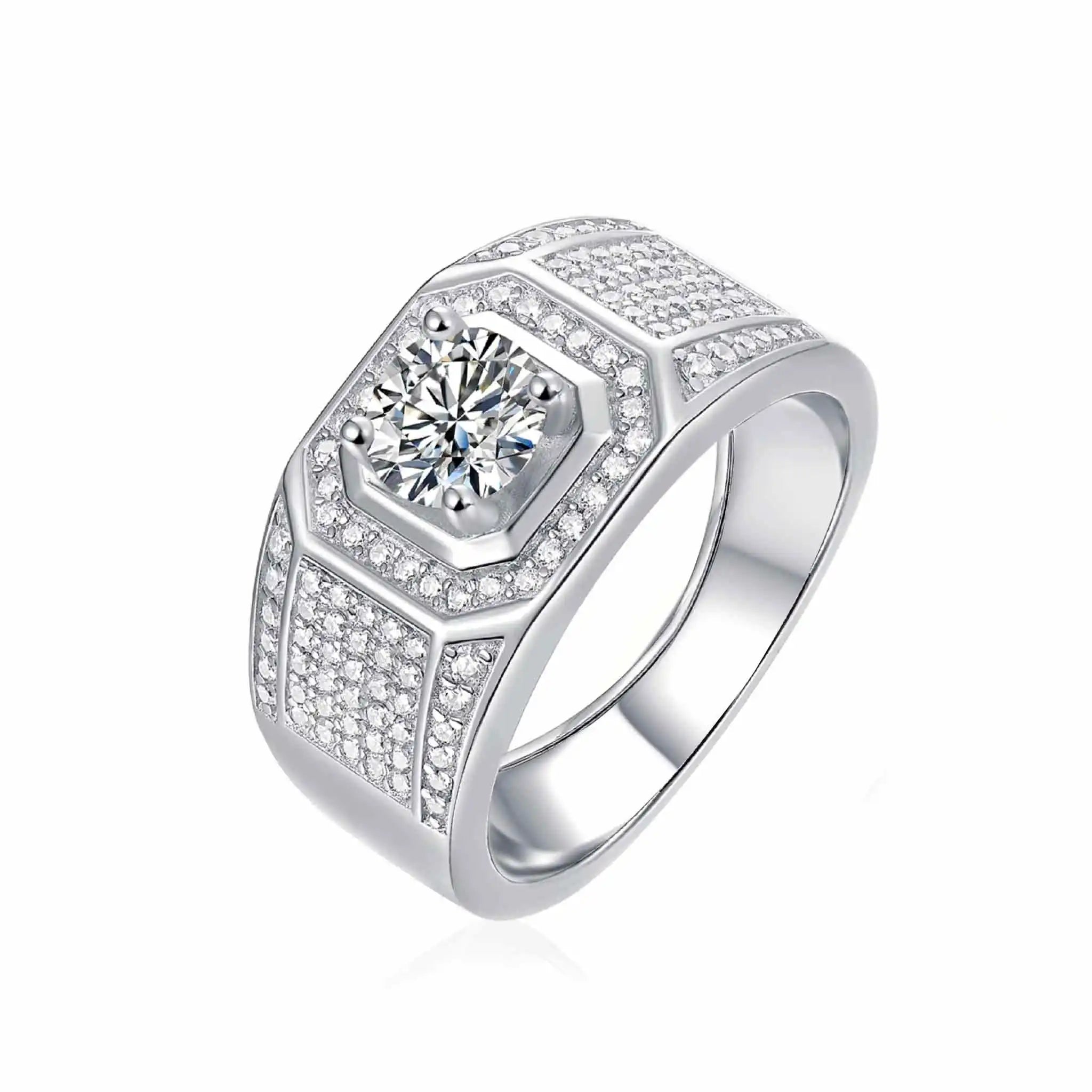 Supreme-Moissanite-Sterling-Silver-Men's-Ring-R9