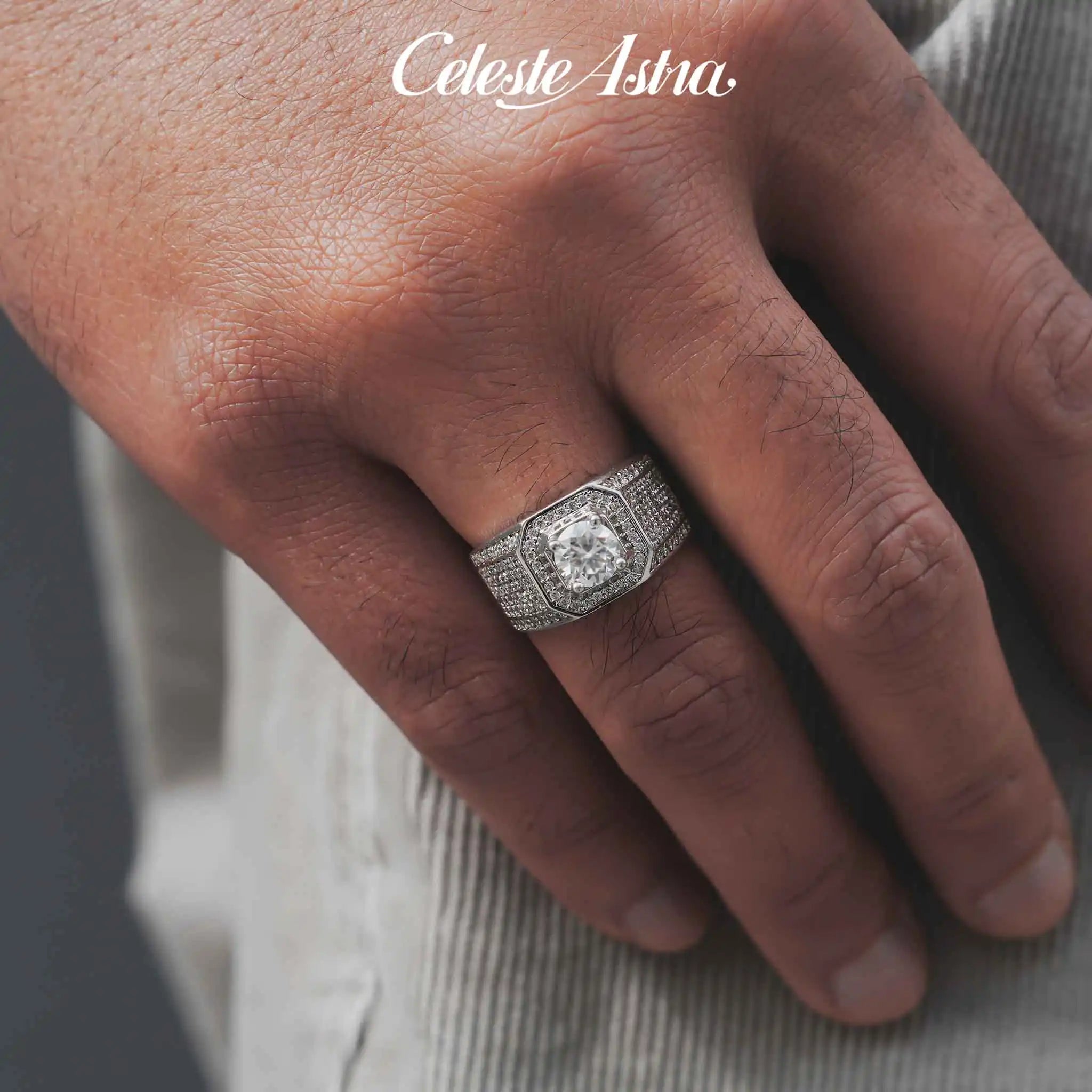 Supreme-Moissanite-Sterling-Silver-Men's-Ring-R9