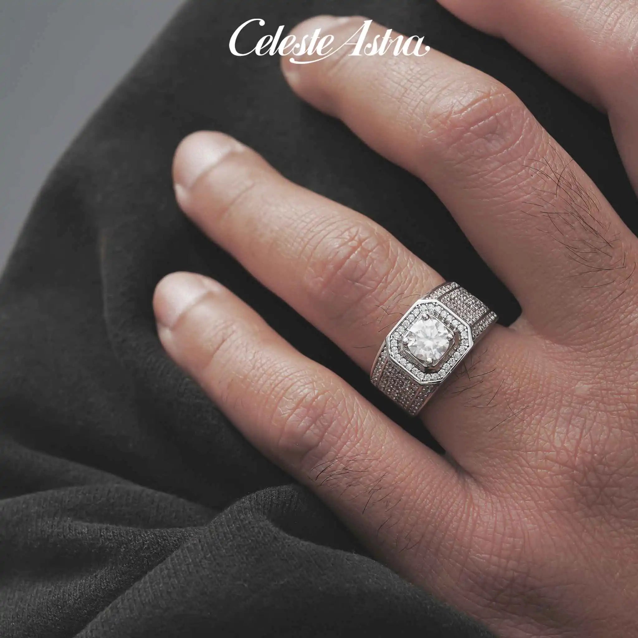 Supreme-Moissanite-Sterling-Silver-Men's-Ring-R9