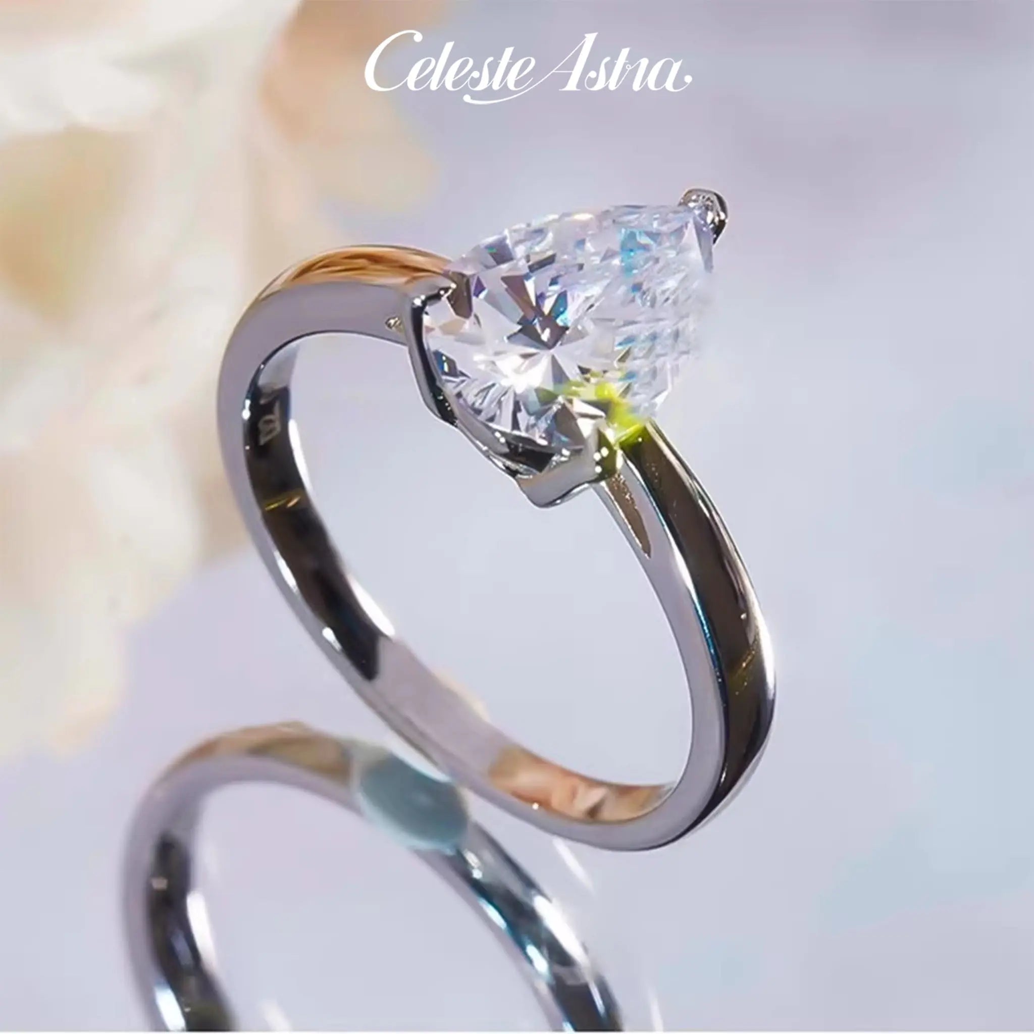 Tears-Moissanite-Sterling-Silver-Ring-R36