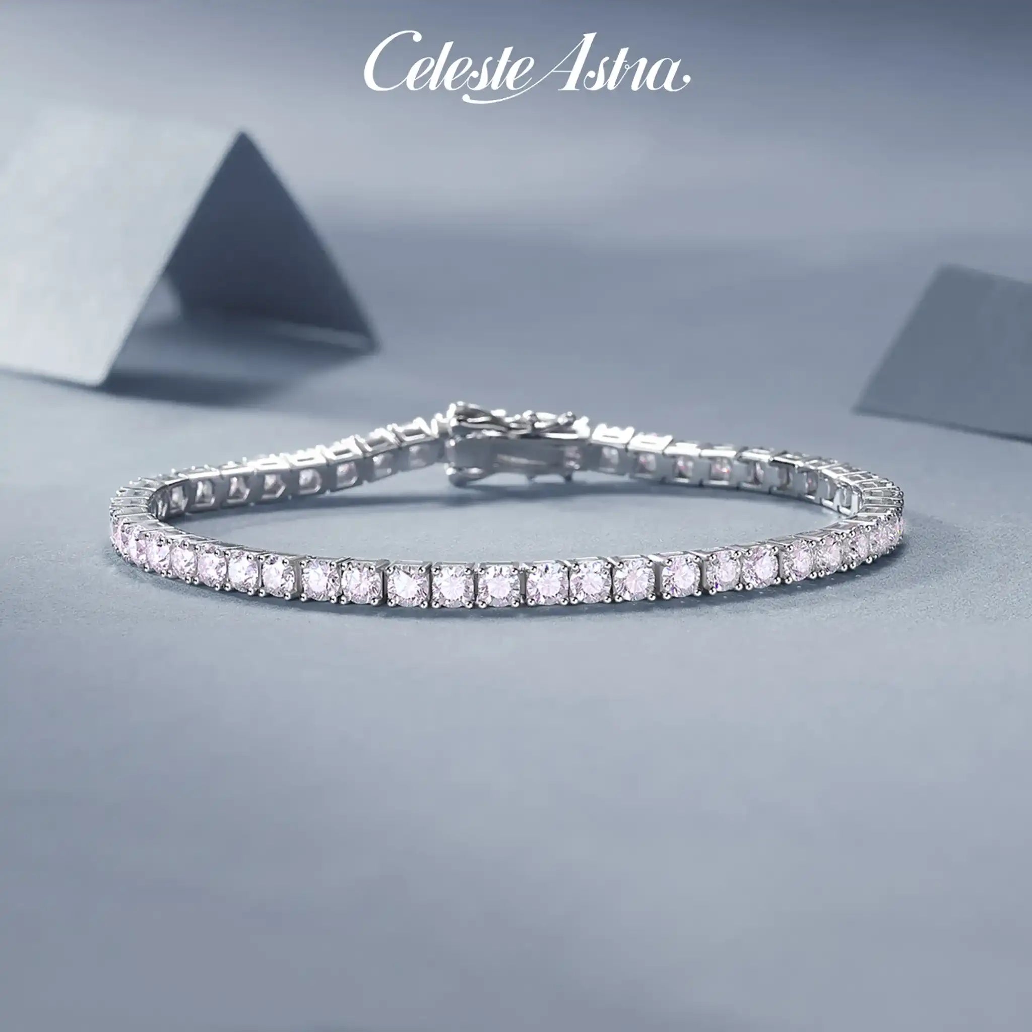 Tennis-Moissanite-Sterling-Silver-Bracelet-B4