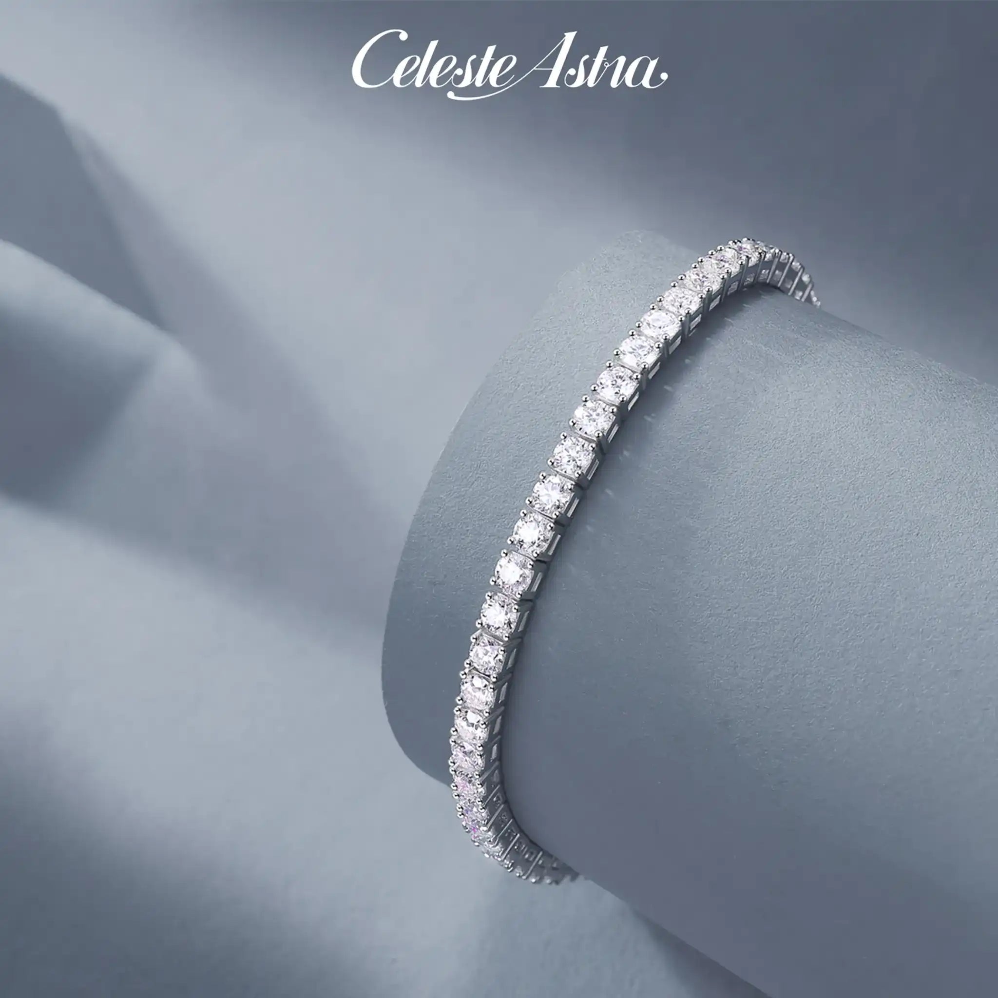 Tennis-Moissanite-Sterling-Silver-Bracelet-B4