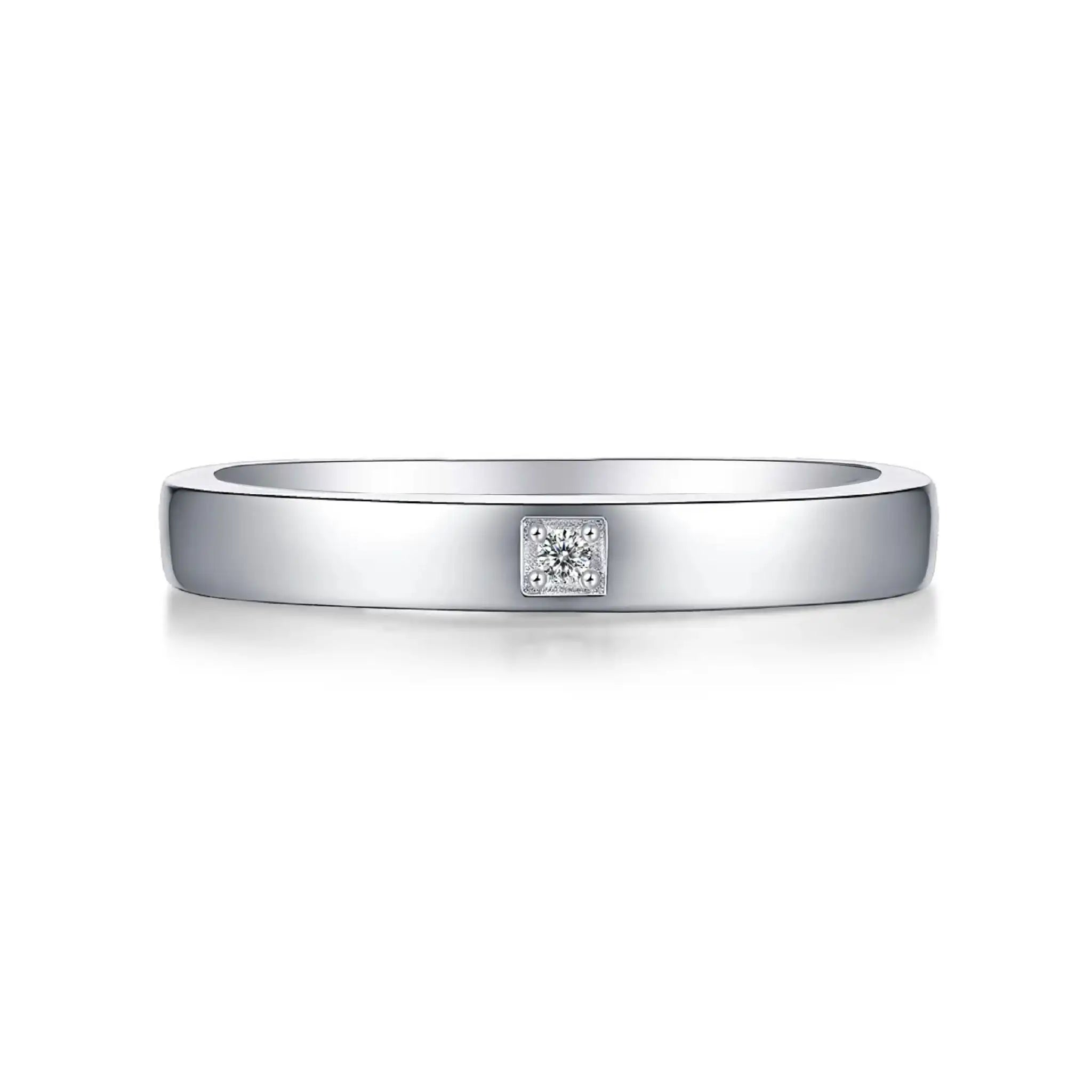 Timeless-Moissanite-Sterling-Silver-Couple-Ring-R12