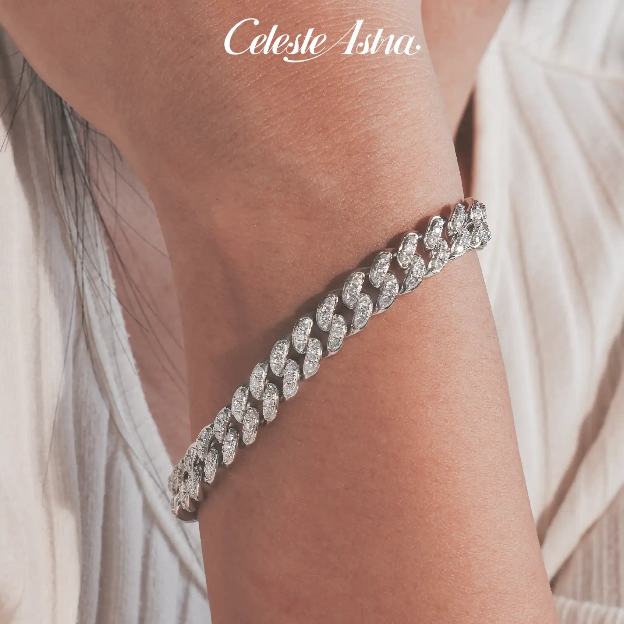 Faith-Moissanite-Sterling-Silver-Cuban-Bracelet-B5