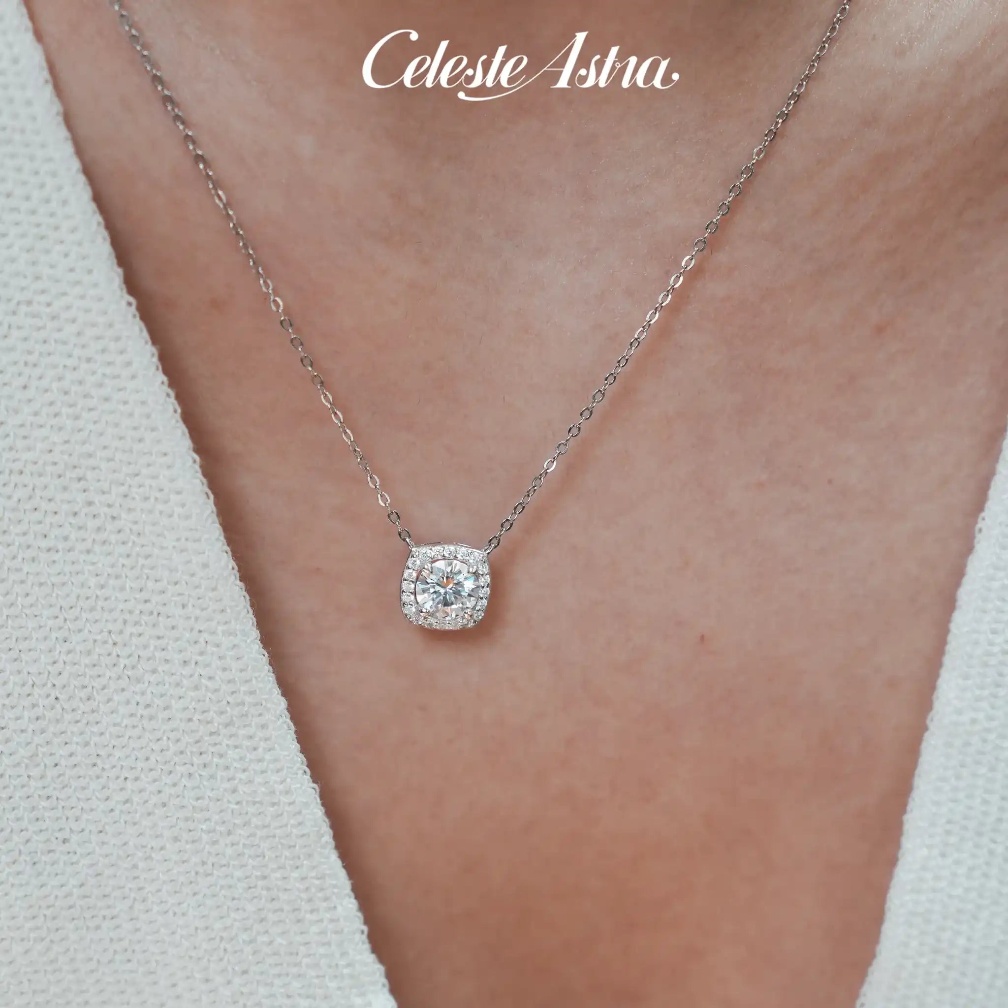 Square-Halo-Moissanite-Sterling-Silver-Necklace-N16
